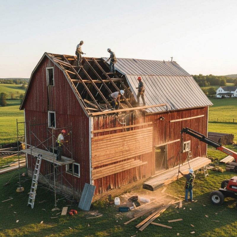 Livestock Barn Construction