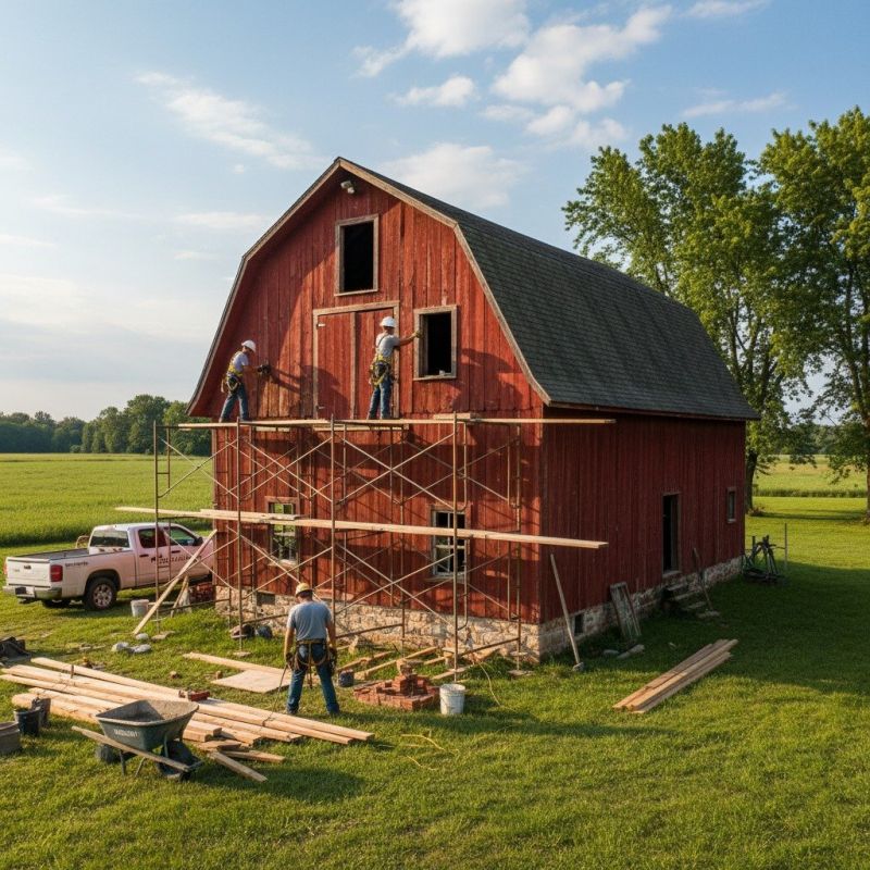 Livestock Barn Construction